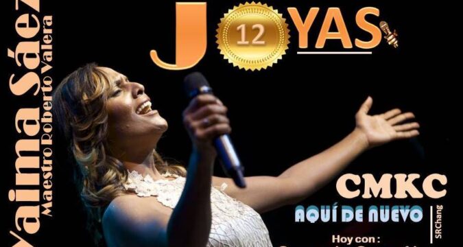 Yaima Sáez con 12 Joyas del Maestro Roberto Valera