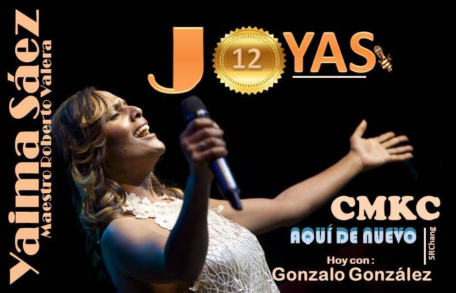 Yaima Sáez con 12 Joyas del Maestro Roberto Valera