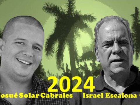 Dos historiadores santiagueros Premios Nacionales 2024: Israel Escalona Chádez, en Historia y Frank Josué Solar Cabrales, en Crítica. Portada: Santiago Romero Chang