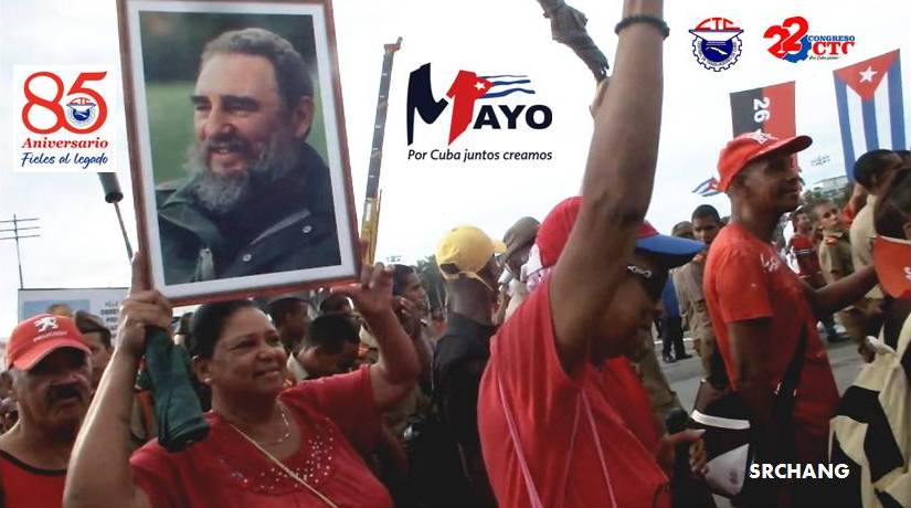 Santiago es Santiago: !Viva el 1° de Mayo! Foto: Santiago Romero Chang