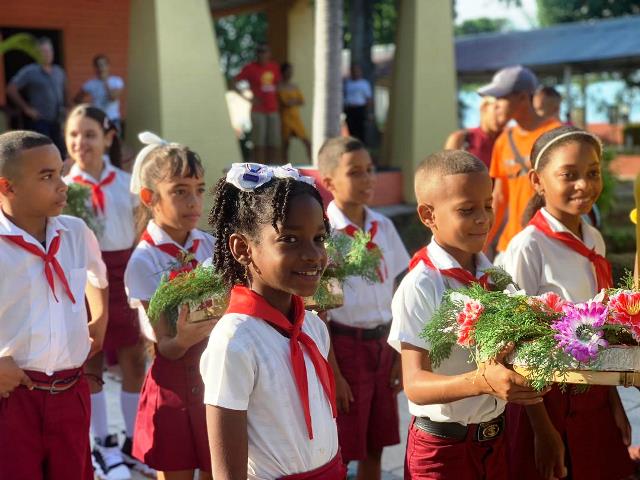 Gran Fiesta de inicio del Curso Escolar en Santiago de Cuba 2024-2025