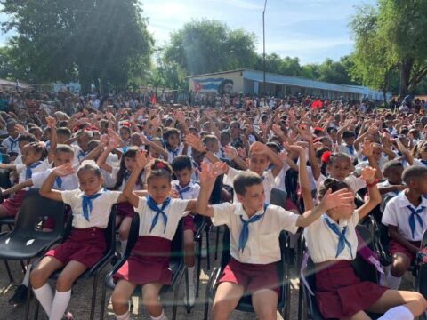 Gran Fiesta de inicio del Curso Escolar en Santiago de Cuba 2024-2025
