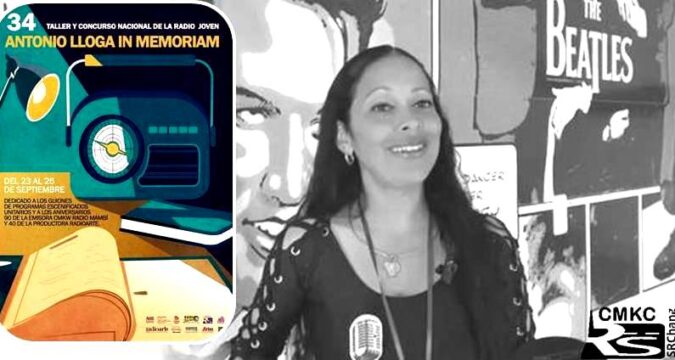 Yailén Aguilar Rodríguez, de CMKC, Antonio Lloga In Memoriam