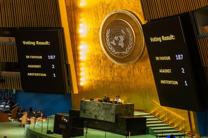 El mundo con Cuba: 187 voces por el cese del bloqueo, Año 2024