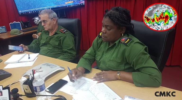 Consejo de Defensa Provincial en Santiago de Cuba