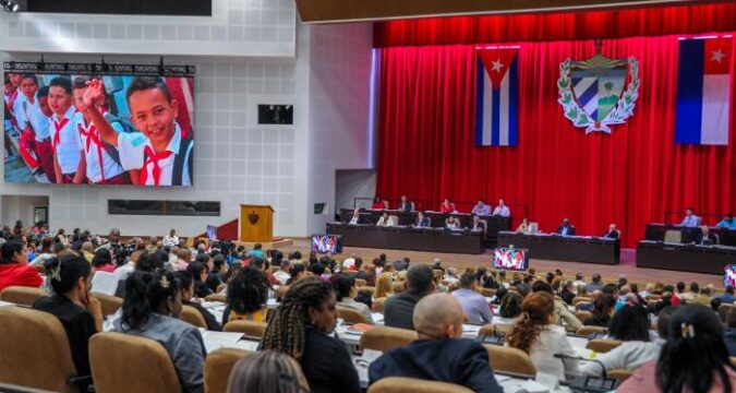 Asamblea Nacional del Poder Popular (ANPP) en el Palacio de Convenciones de La Habana.