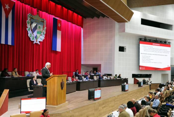 Asamblea Nacional del Poder Popular (ANPP) en el Palacio de Convenciones de La Habana