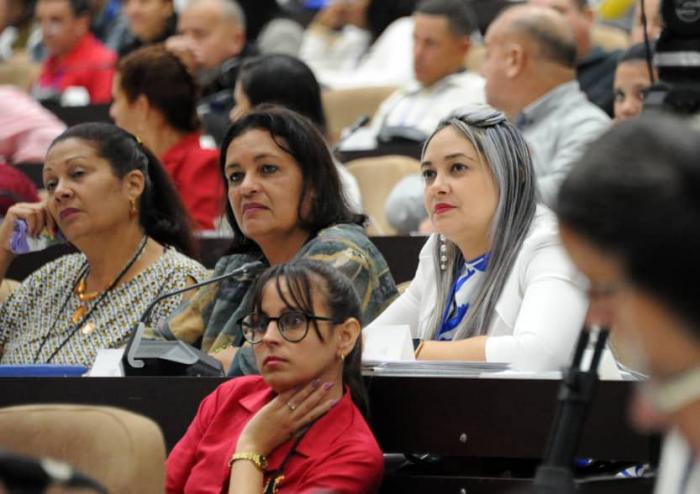 Asamblea Nacional del Poder Popular (ANPP) en el Palacio de Convenciones de La Habana