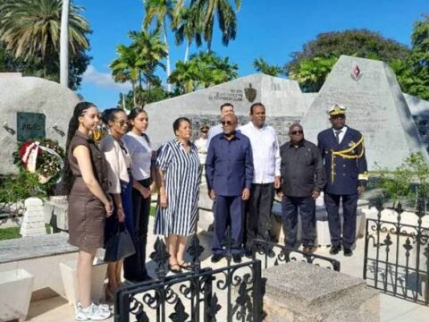Presidente de Namibia rindió homenaje a Martí y Fidel en Santiago de Cuba