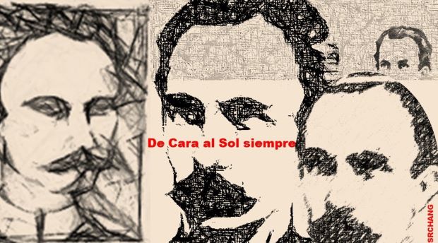 A Martí, sol moral de Cuba. Portada: Santiago Romero Chang