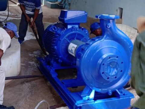 El lote sólo cubre cerca del 6 % del déficit de motores para el bombeo de agua potable en Cuba.